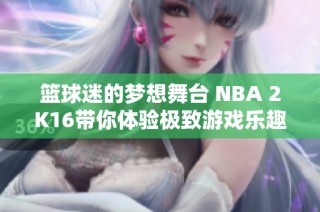 篮球迷的梦想舞台 NBA 2K16带你体验极致游戏乐趣