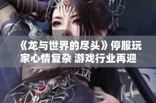 《龙与世界的尽头》停服玩家心情复杂 游戏行业再迎挑战