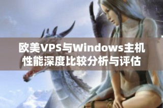 欧美VPS与Windows主机性能深度比较分析与评估