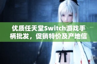 优质任天堂Switch游戏手柄批发，促销特价及产地信息了解