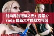 时尚界的璀璨之光：探索 Prada 最新大片的魅力与风格