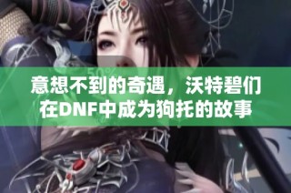 意想不到的奇遇，沃特碧们在DNF中成为狗托的故事