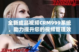 全新成品视频CRM999系统，助力提升您的视频管理效率