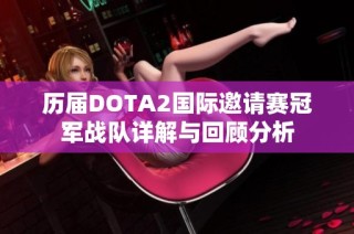 历届DOTA2国际邀请赛冠军战队详解与回顾分析