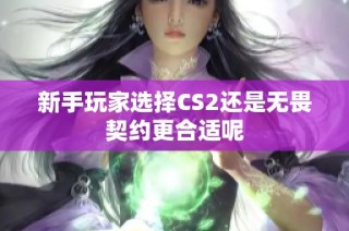 新手玩家选择CS2还是无畏契约更合适呢