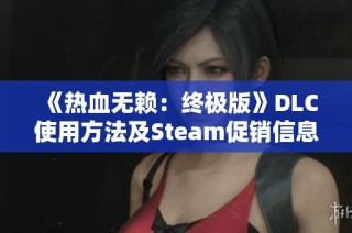 《热血无赖：终极版》DLC使用方法及Steam促销信息解析