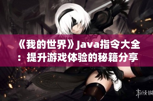 《我的世界》Java指令大全：提升游戏体验的秘籍分享