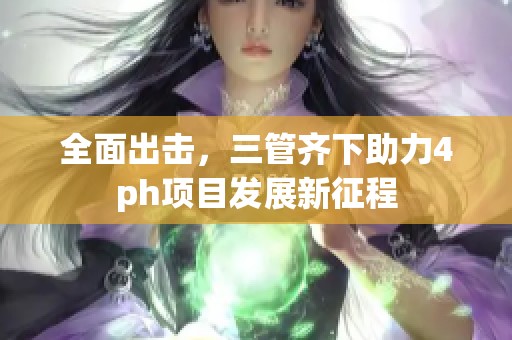 全面出击，三管齐下助力4ph项目发展新征程