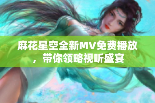 麻花星空全新MV免费播放，带你领略视听盛宴