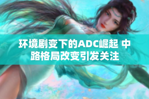 环境剧变下的ADC崛起 中路格局改变引发关注