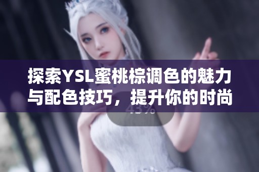 探索YSL蜜桃棕调色的魅力与配色技巧，提升你的时尚妆容