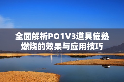 全面解析PO1V3道具催熟燃烧的效果与应用技巧