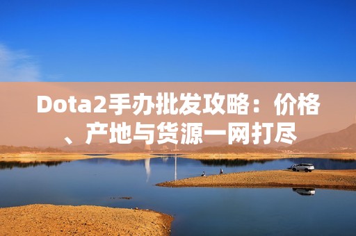 Dota2手办批发攻略：价格、产地与货源一网打尽