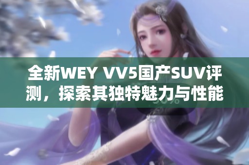 全新WEY VV5国产SUV评测，探索其独特魅力与性能表现