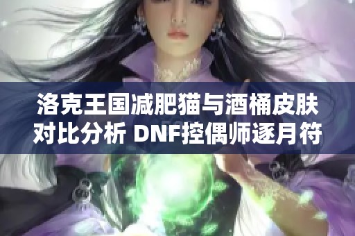 洛克王国减肥猫与酒桶皮肤对比分析 DNF控偶师逐月符升级攻略分享