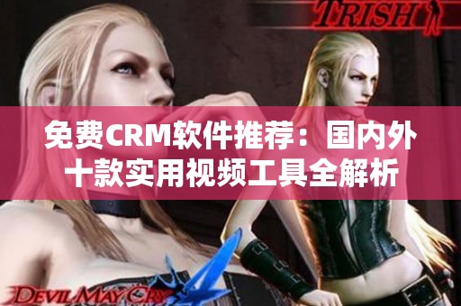 免费CRM软件推荐：国内外十款实用视频工具全解析