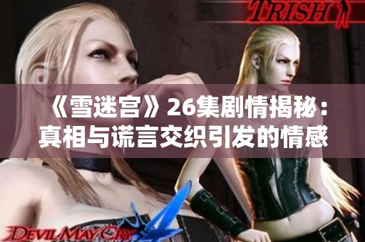 《雪迷宫》26集剧情揭秘：真相与谎言交织引发的情感漩涡