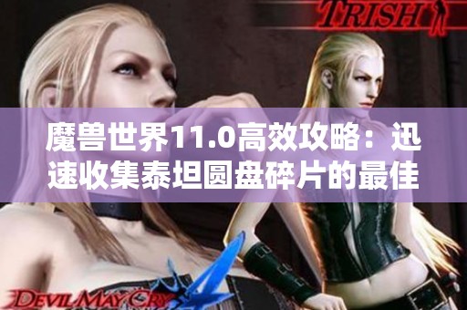 魔兽世界11.0高效攻略：迅速收集泰坦圆盘碎片的最佳路径分析