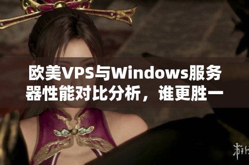 欧美VPS与Windows服务器性能对比分析，谁更胜一筹